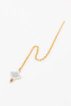Swan ear jewel - Mother of pearl