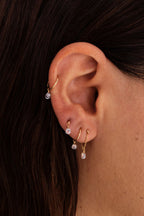Tara Piercing – 750‰ Gold – White Diamond