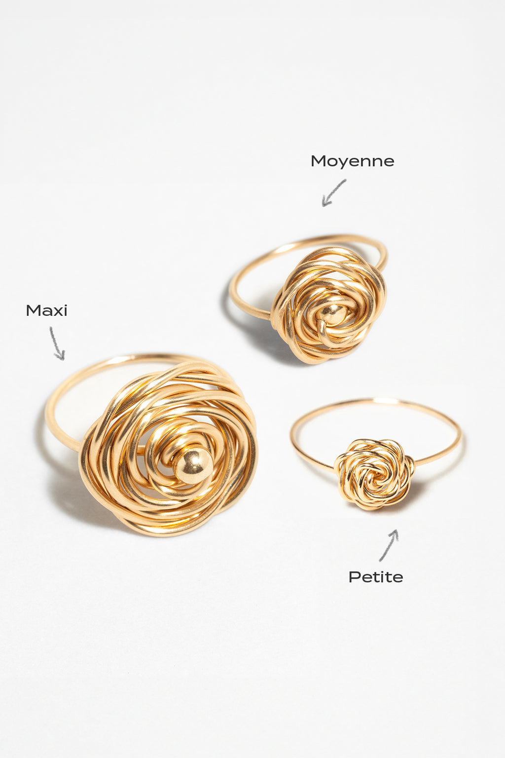 Maxi Rosa Ring - Gold