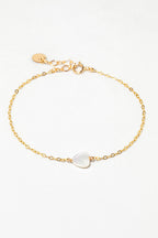 Bracelet - Mother of Pearl Heart