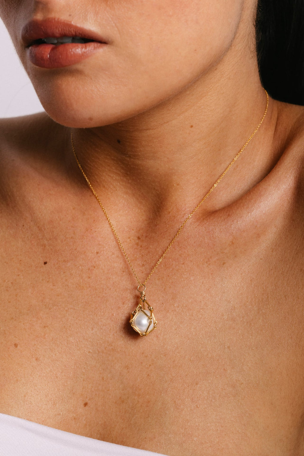 Secret Pendant - Cultured Pearl
