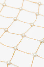 Toison Dorée head jewelry - Cultured pearls