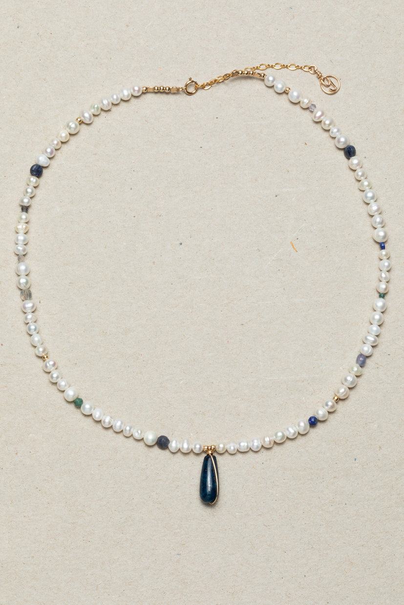 Joumana Necklace - Azure