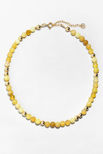 Lana Necklace - Yellow Opal