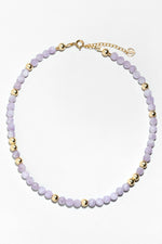 Lana Necklace - Purple Jade