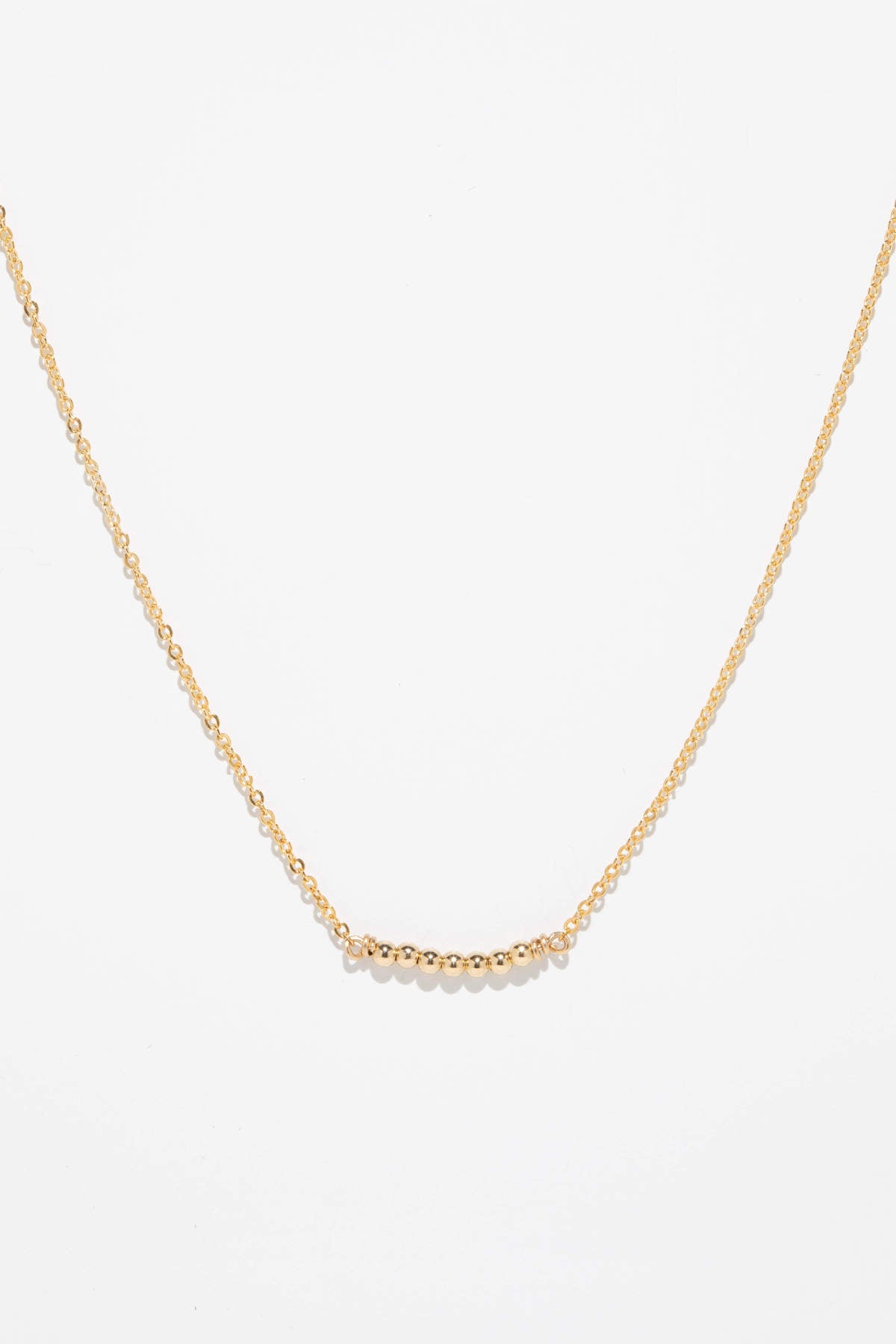 Thea short necklace - Gold