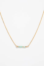 Thea Short Necklace - Emerald