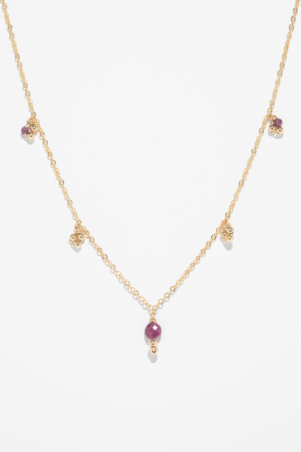 Gaia Necklace - Ruby