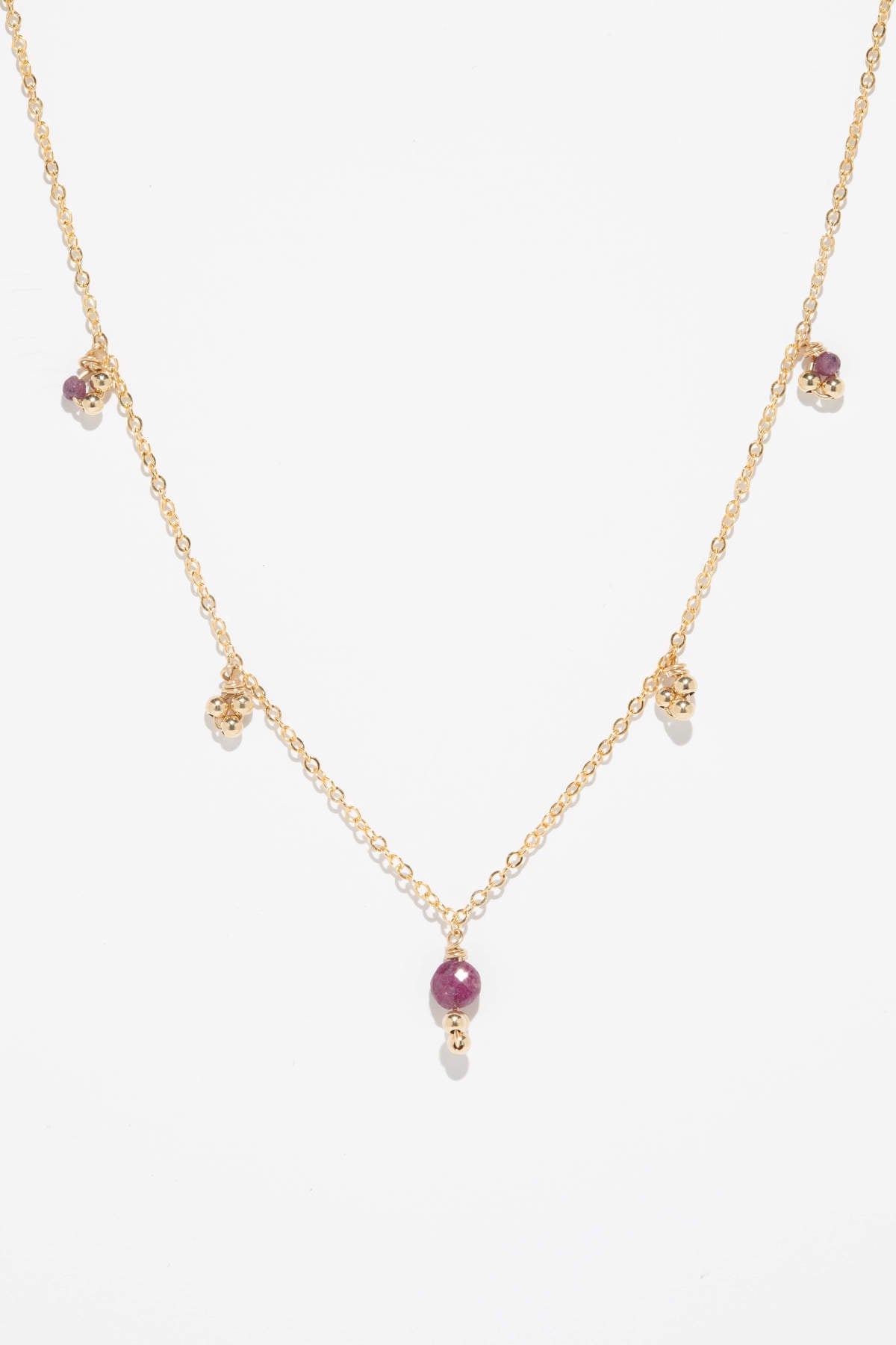 Gaia Necklace - Ruby