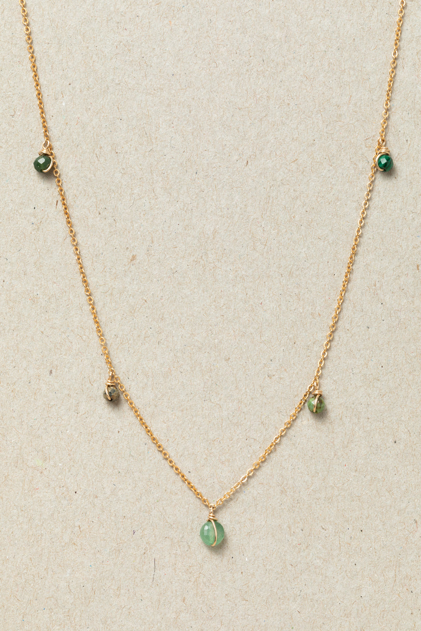 Damascus Necklace - Mint