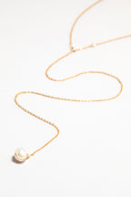 Vice versa necklace - Cultured pearl