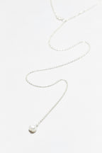 Stella Vice versa Necklace - Silver Cultured Pearl