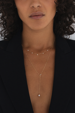 Vice-Versa Necklace – 750‰ Gold – Cultured Pearl