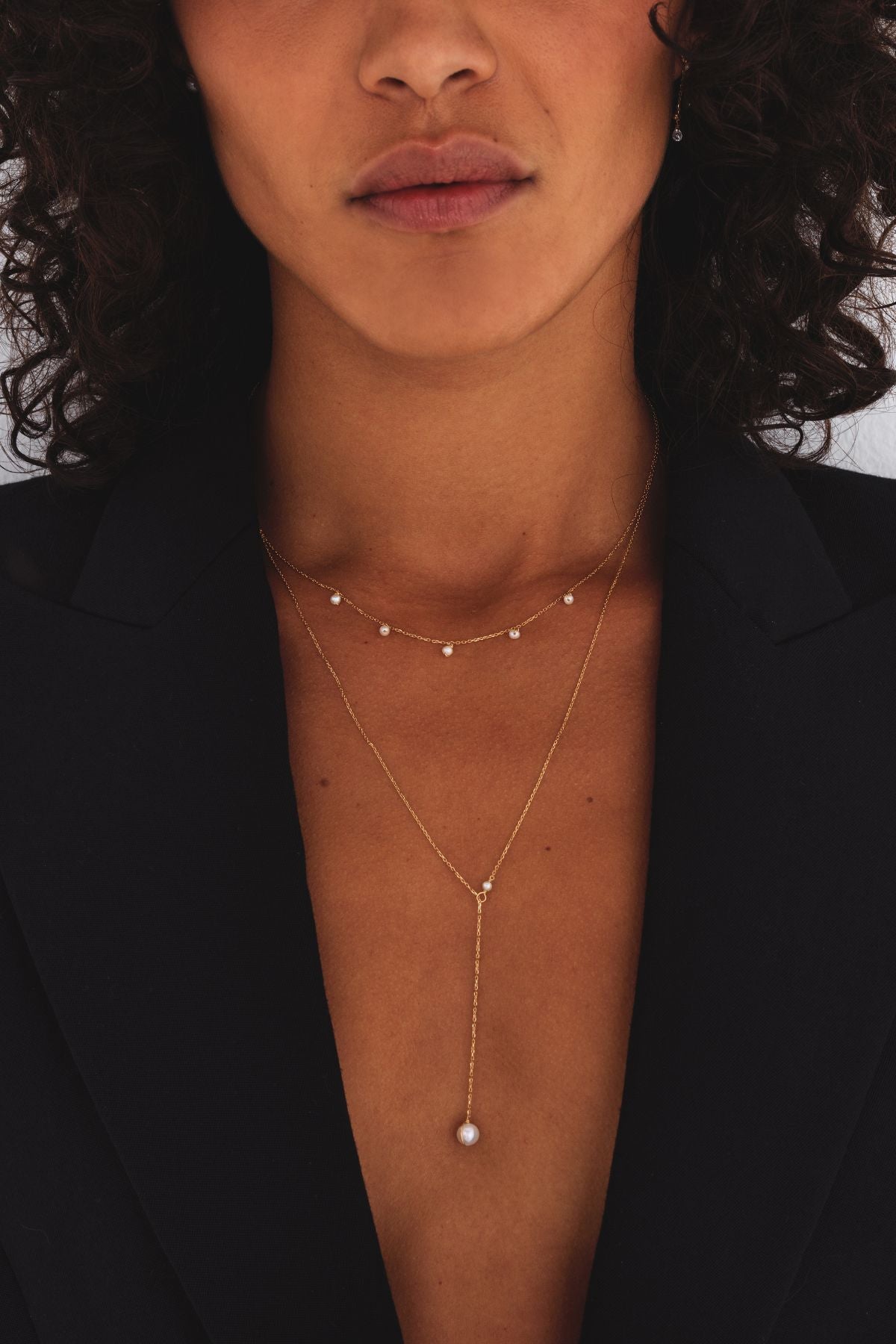 Sofia Necklace – 750‰ Gold – Cultured Pearl