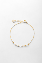 Riviera Bracelet - 18K Gold - White Diamond