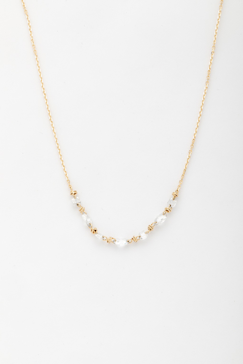 Riviera Necklace - 750‰ Gold - White Diamond