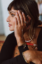 Théa hand jewel - Cultured pearls