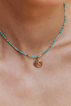 Medium Rosa Pendant - Gold