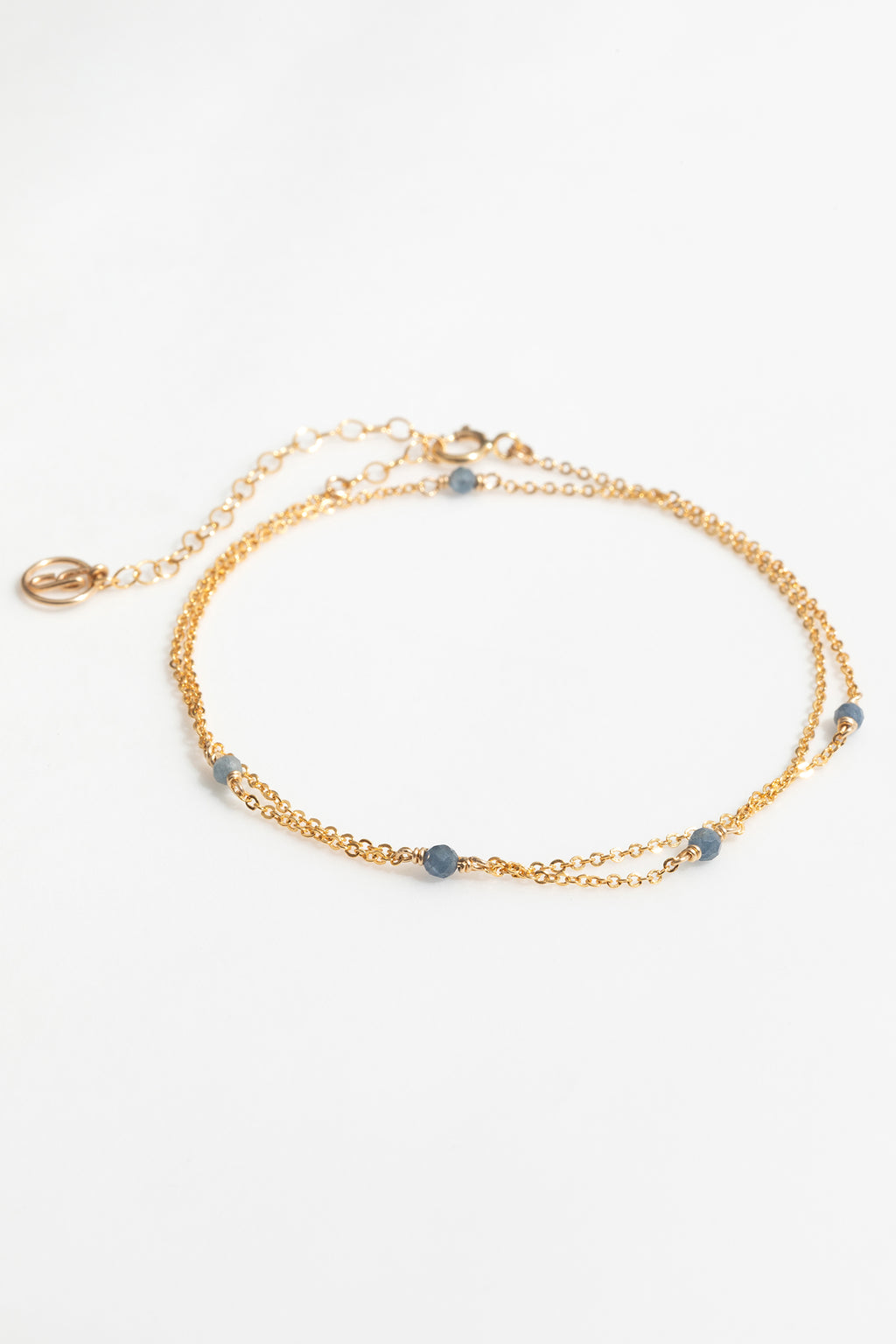 Satellite Bracelet-Necklace - Sapphire
