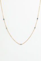 Satellite Bracelet-Necklace - Sapphire