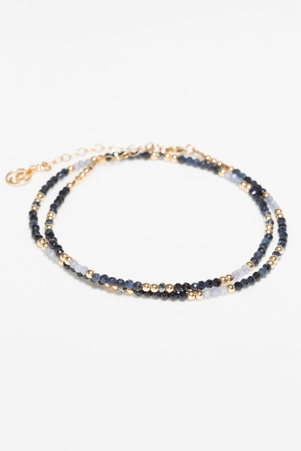 Double Queen Necklace-Bracelet - Azure