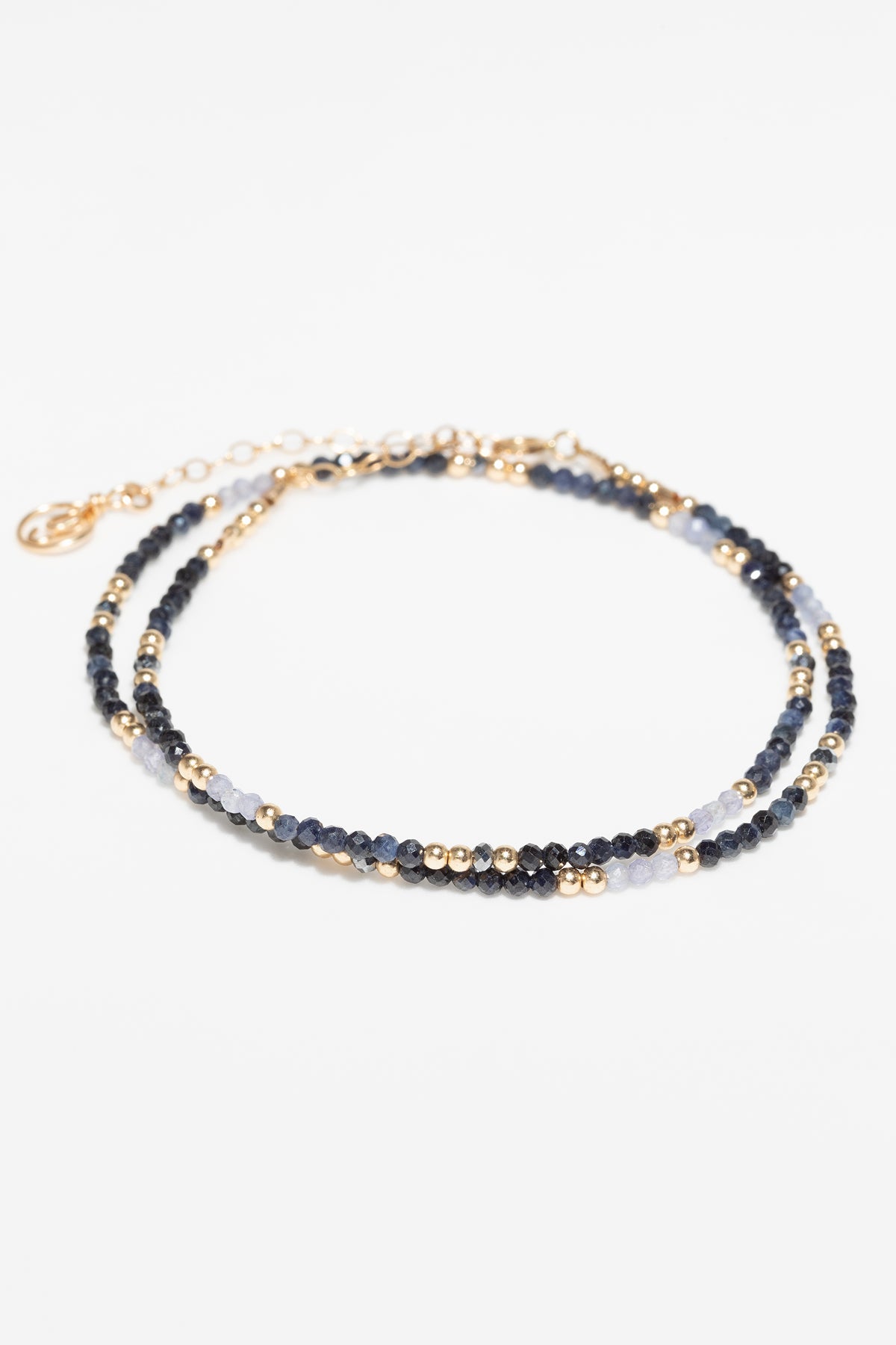 Double Queen Necklace-Bracelet - Azure