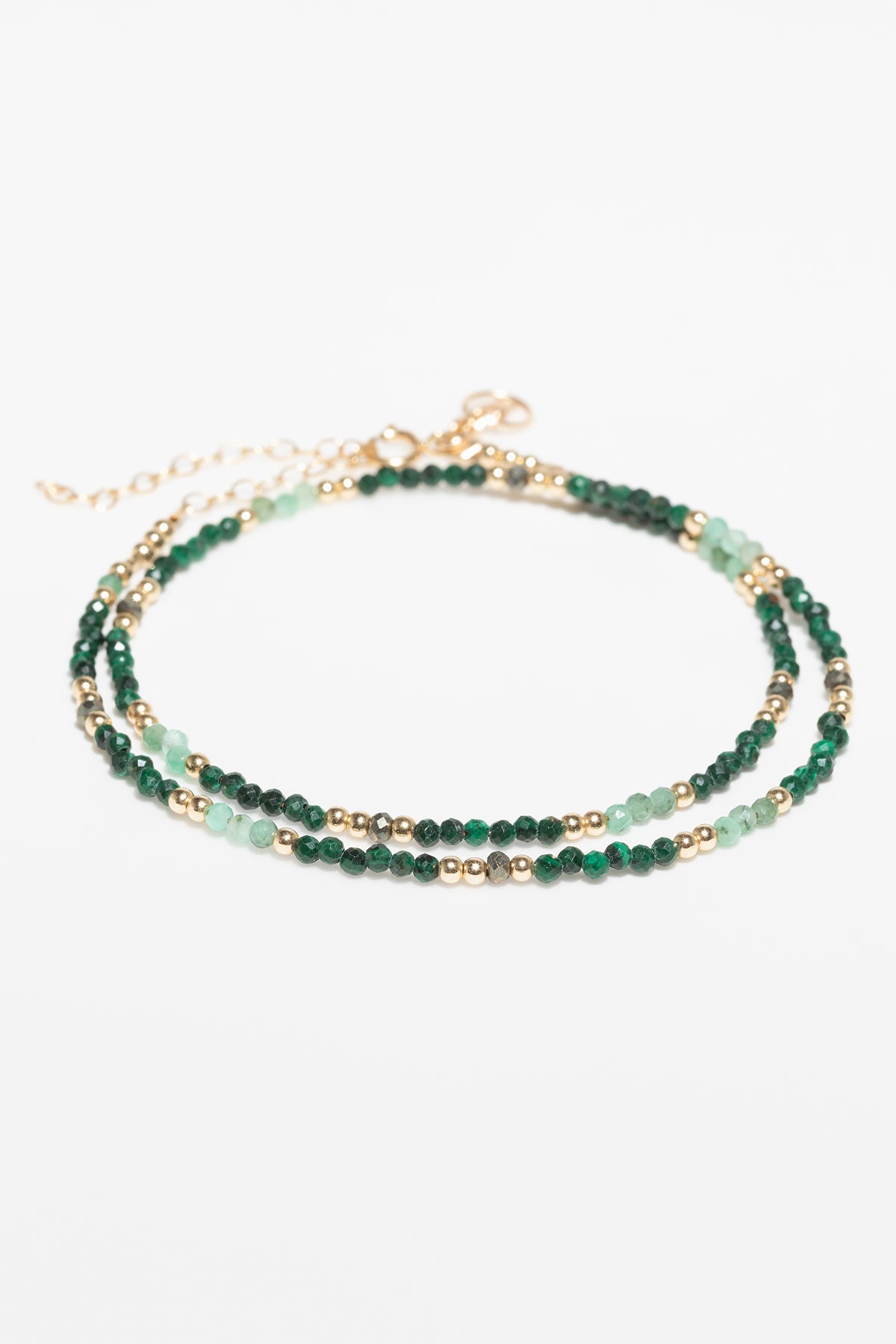 Double Queen Necklace-Bracelet - Mint