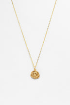 Medium Rosa Pendant - Gold