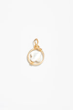 Swan Star Charm Pendant