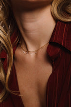 Eloïse Necklace – 750‰ Gold – White Diamond