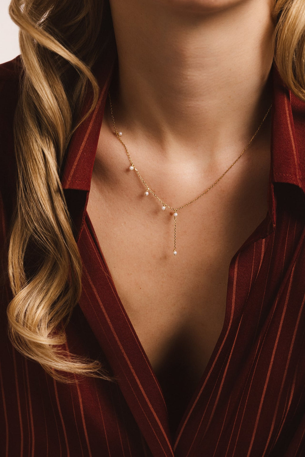 Adélie Necklace - 18k Gold - Cultured Pearl