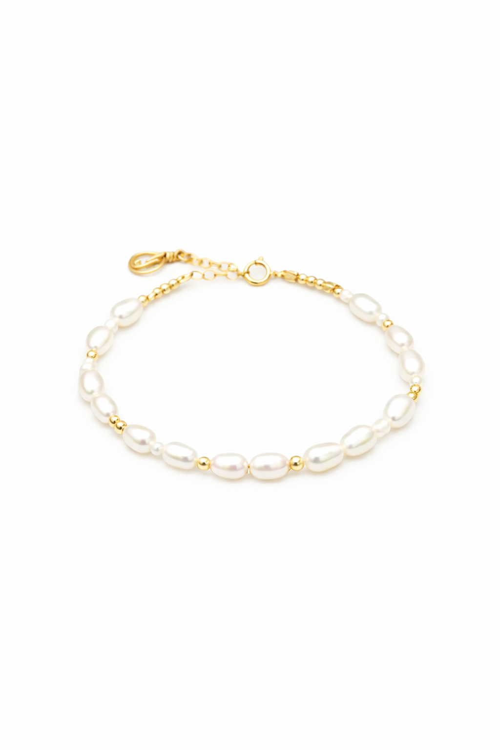 Grain of rice bracelet - Cultured pearls