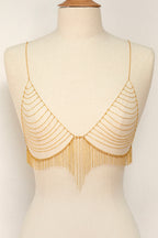Fringed bralette