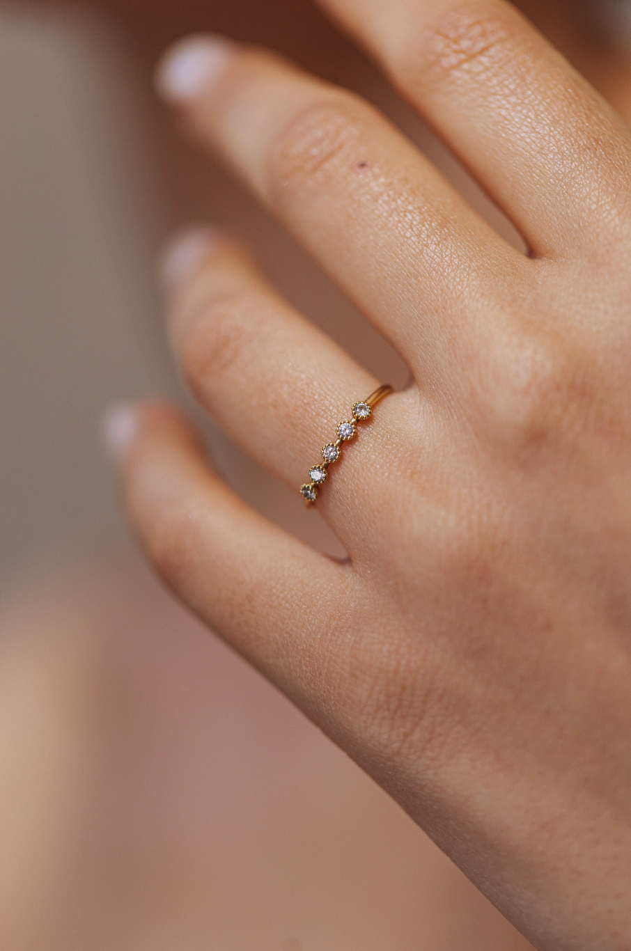 Sonia Ring - 750‰ Gold - White Diamond
