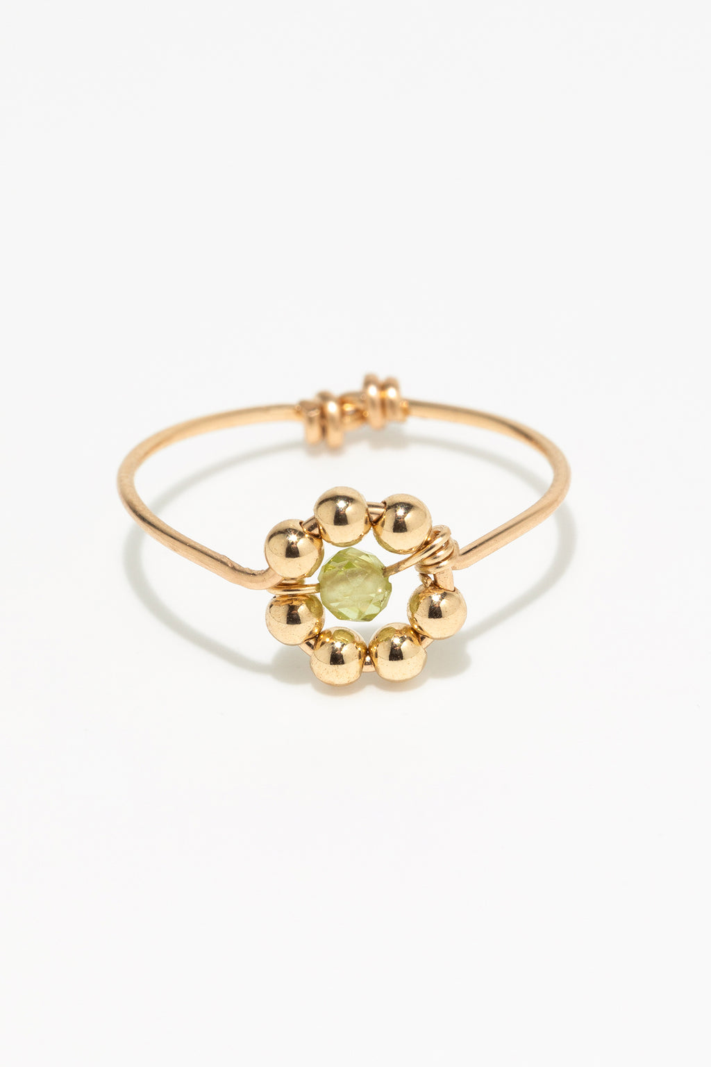 Daisy Ring - Peridot
