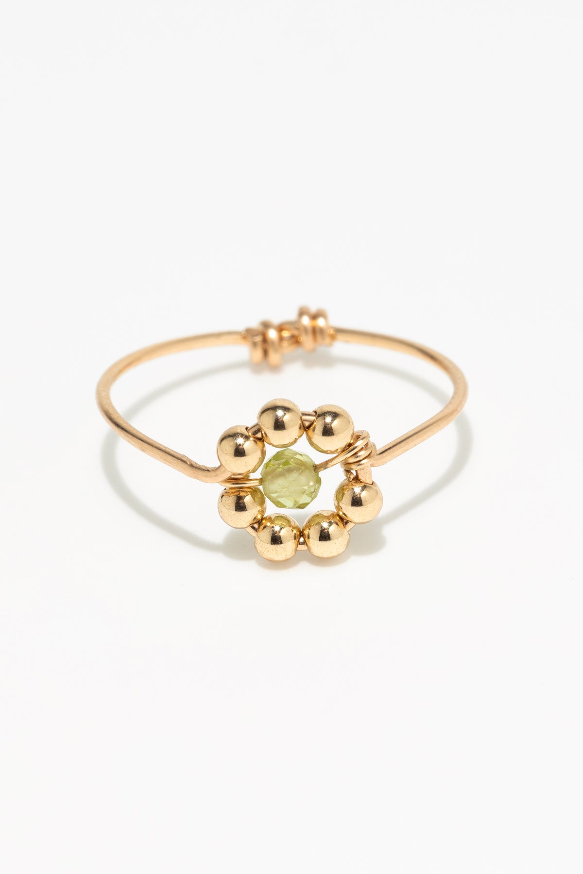 Daisy Ring - Peridot