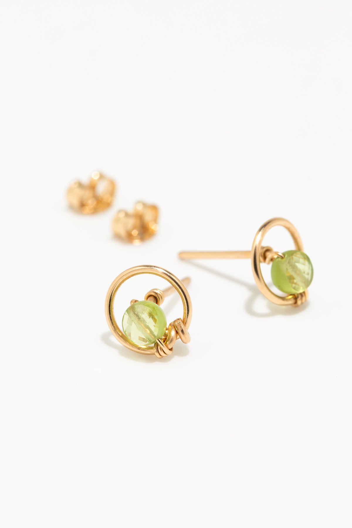 Swan Fleas - Peridot