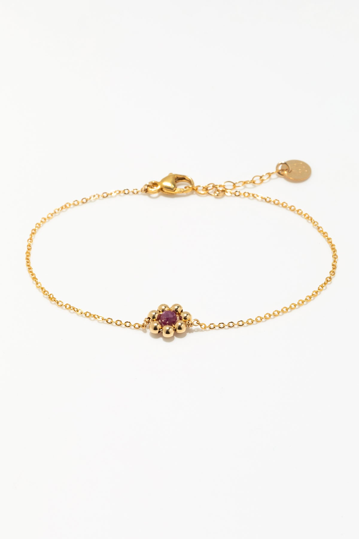 Daisy Bracelet - Ruby