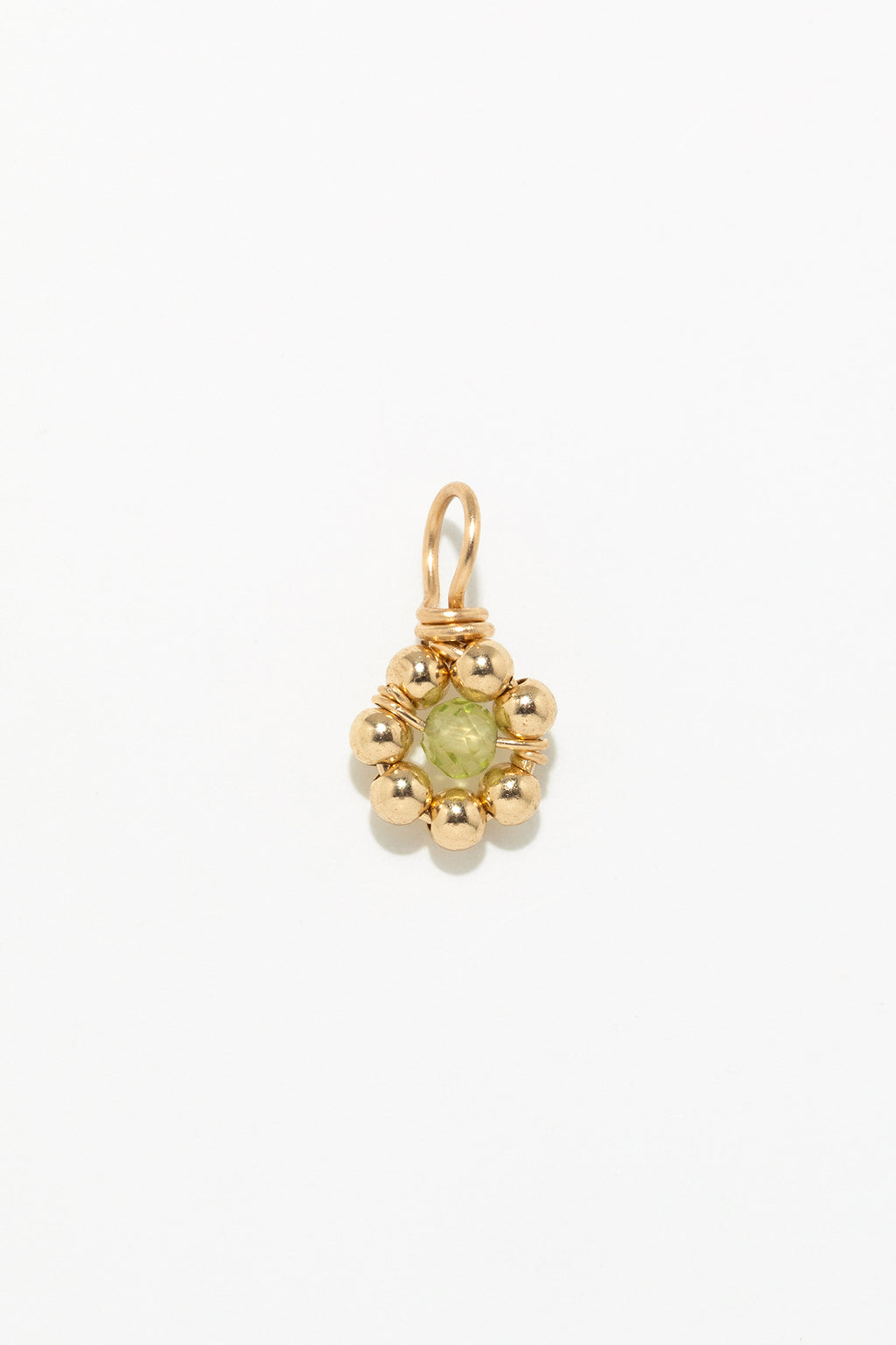 Daisy Pendant - Peridot