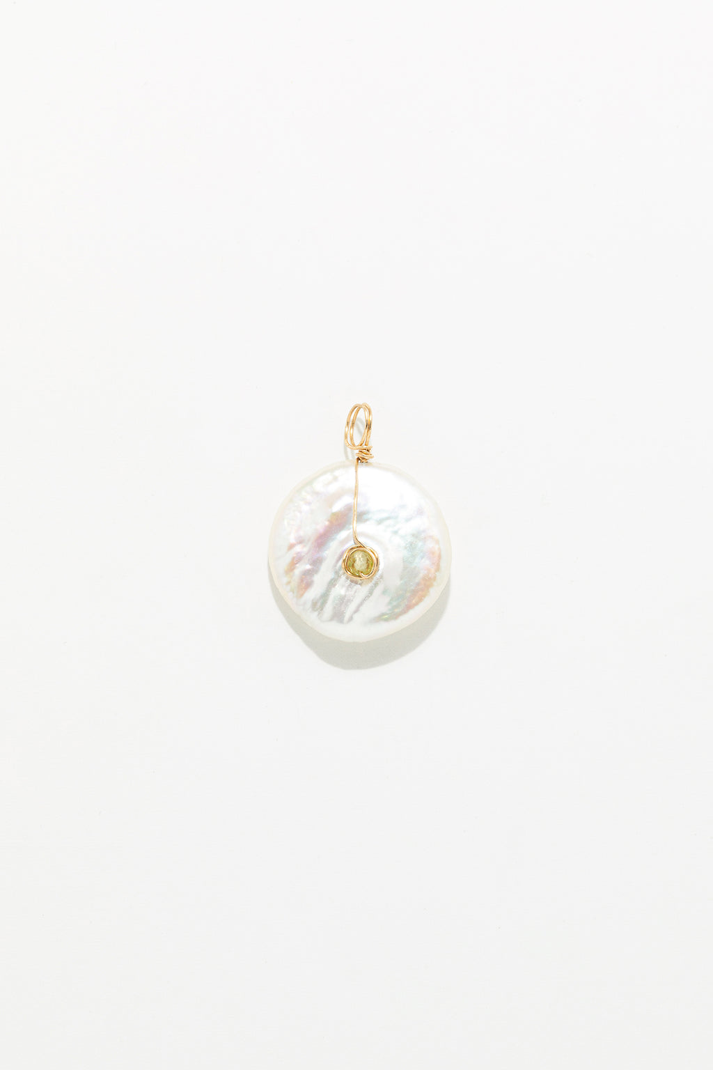 Mirée Pendant - Peridot