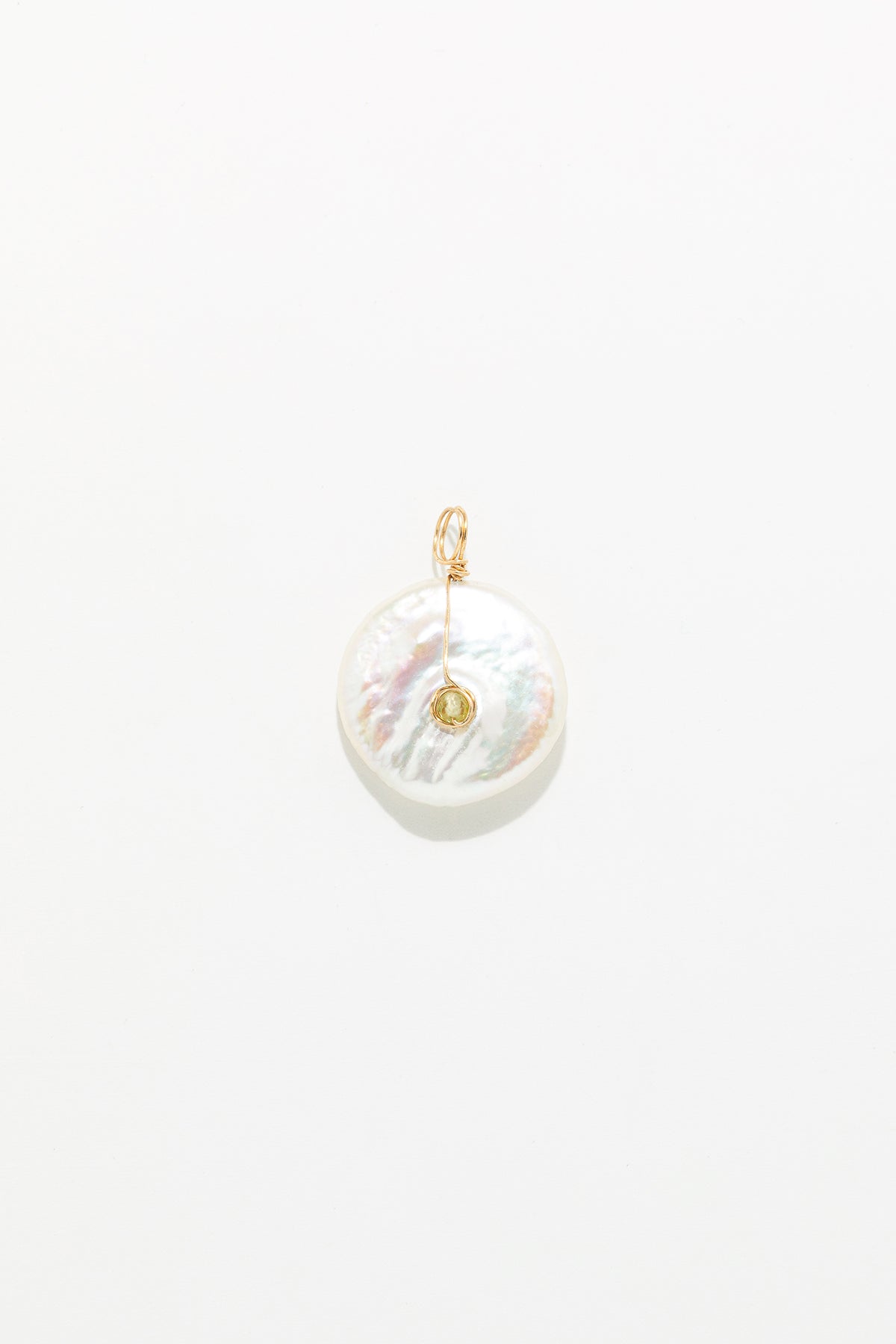 Mirée Pendant - Peridot