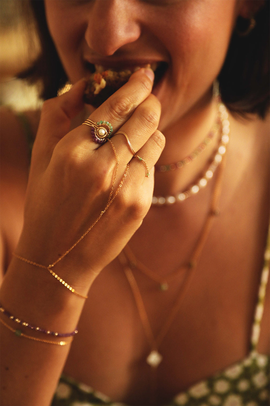 Frida Ring - Emerald