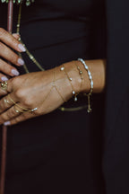 Embraced Bracelet - Cultured Pearls