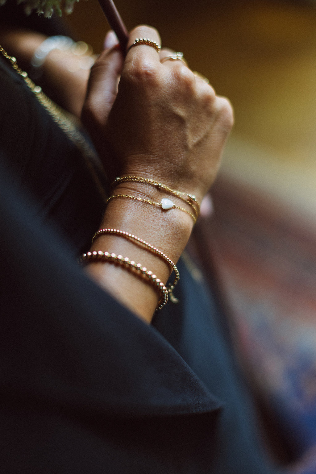 Bracelet - Mother of Pearl Heart