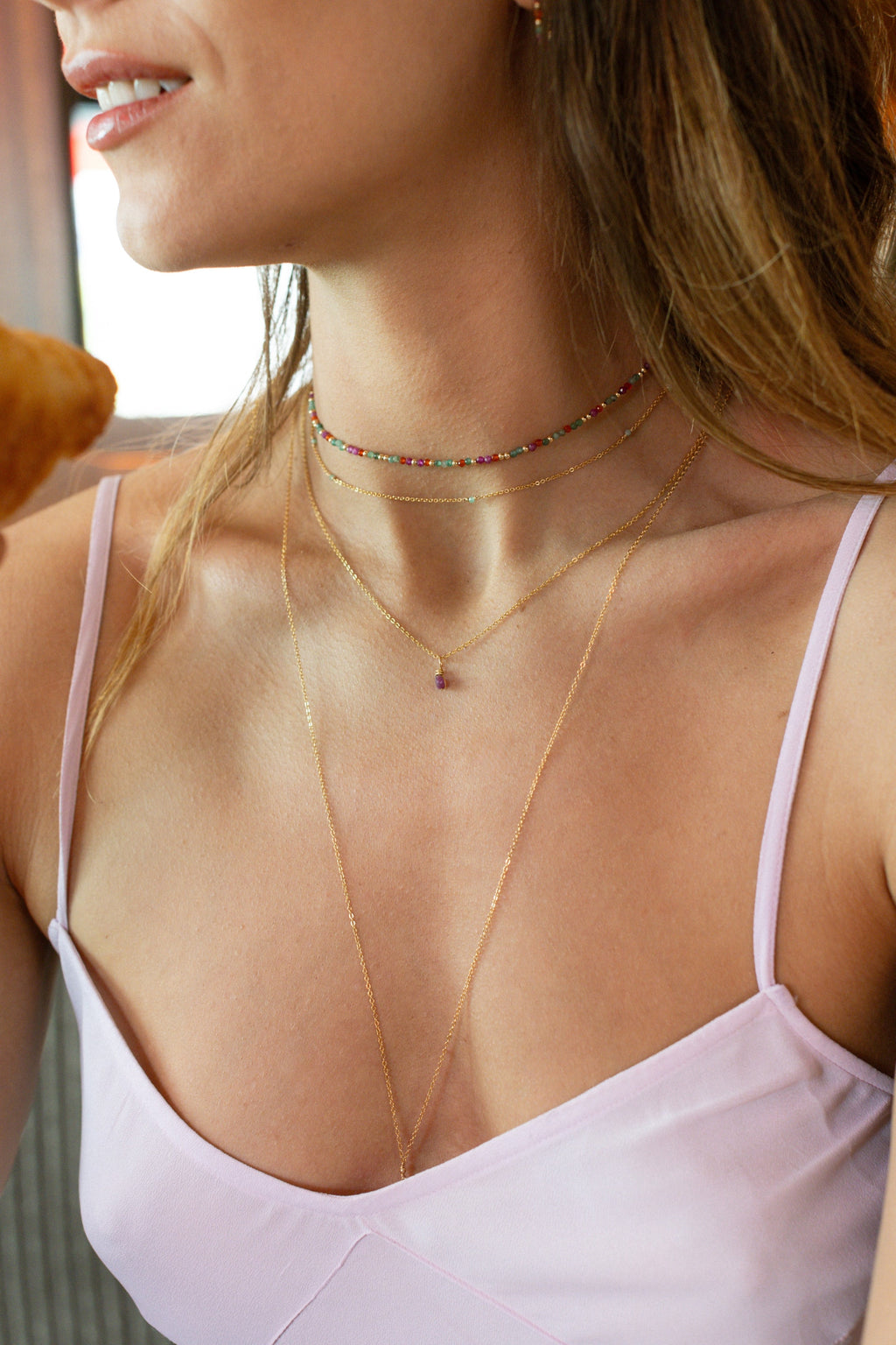 Entwined Pendant - Ruby