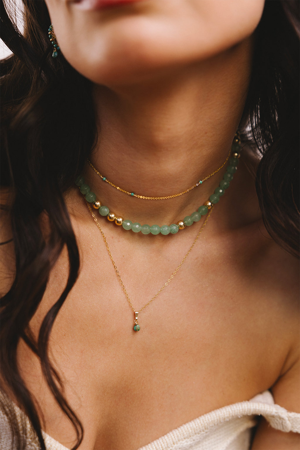 Stella Pendant - Turquoise