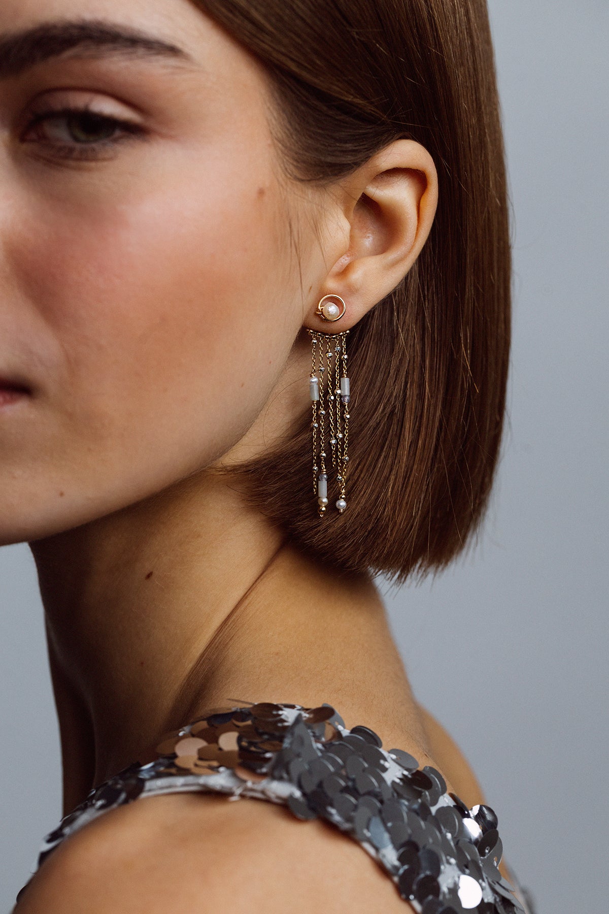 Arielle and Swan Earring Set