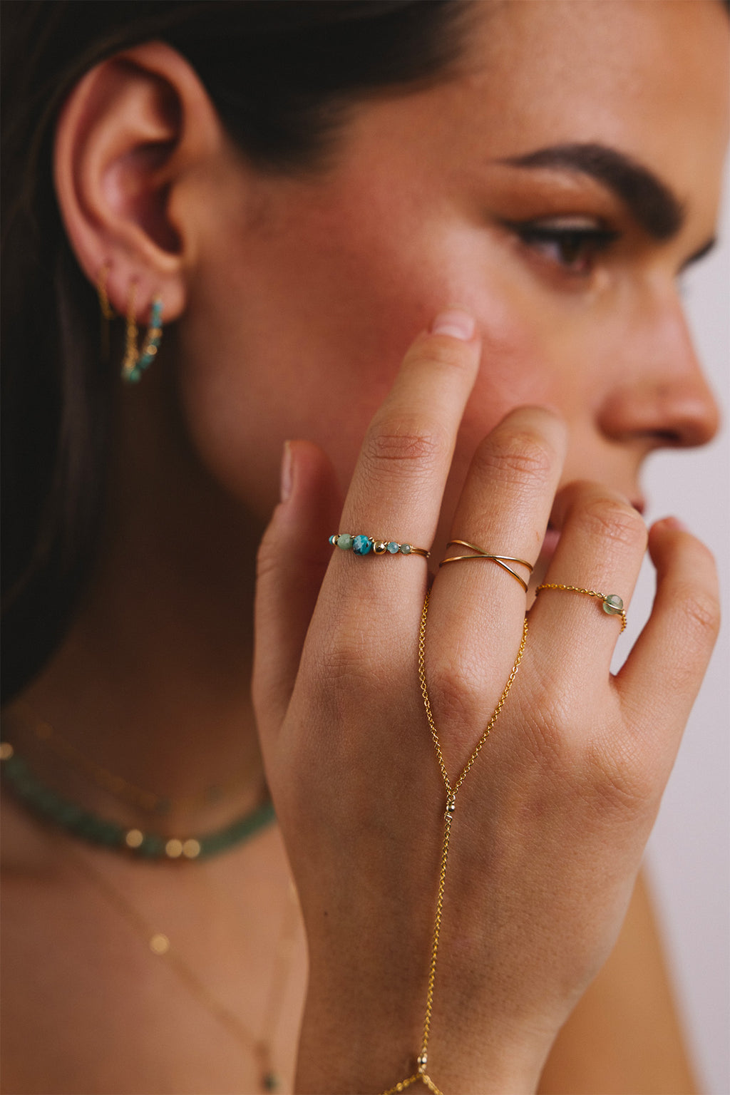 Venus Ring - Blue Lagoon