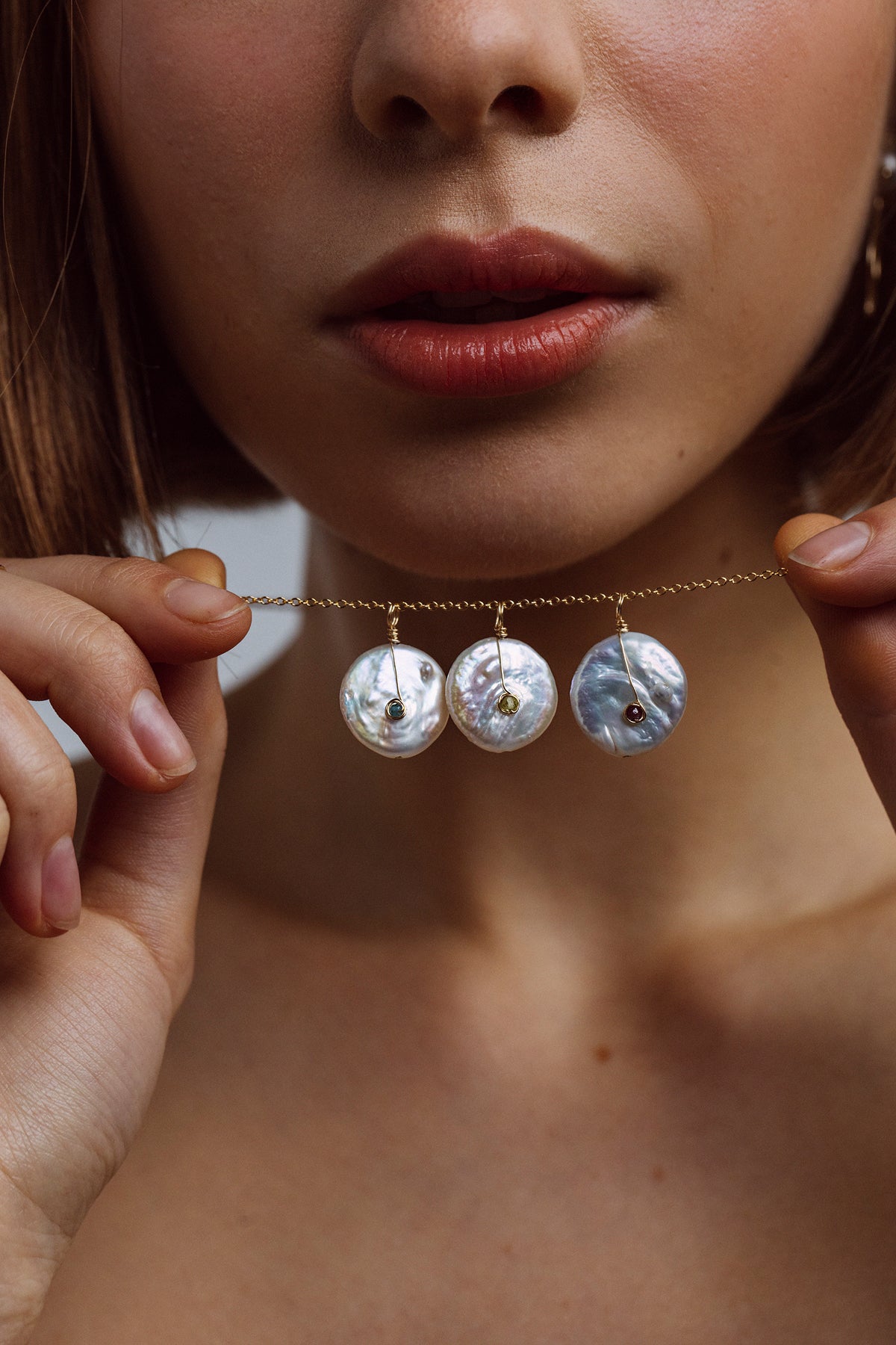 Mirée Pendant - Apatite