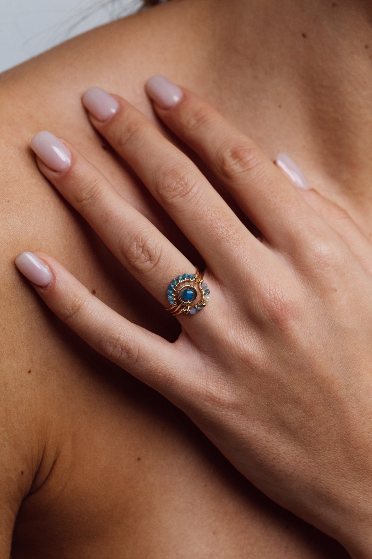 Swan Ring - Apatite